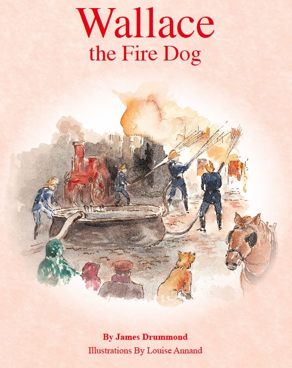 Front Jacket Image of Wallace the Fire Dog